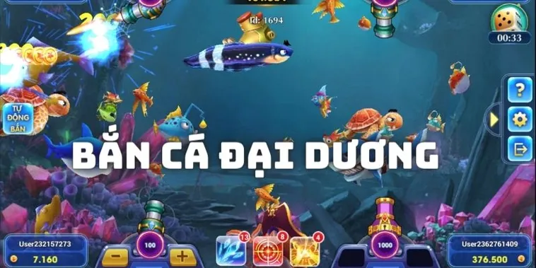 Cách Chơi Bắn Cá Đại Dương Tại 12Bet: Chinh Phục Kho Báu