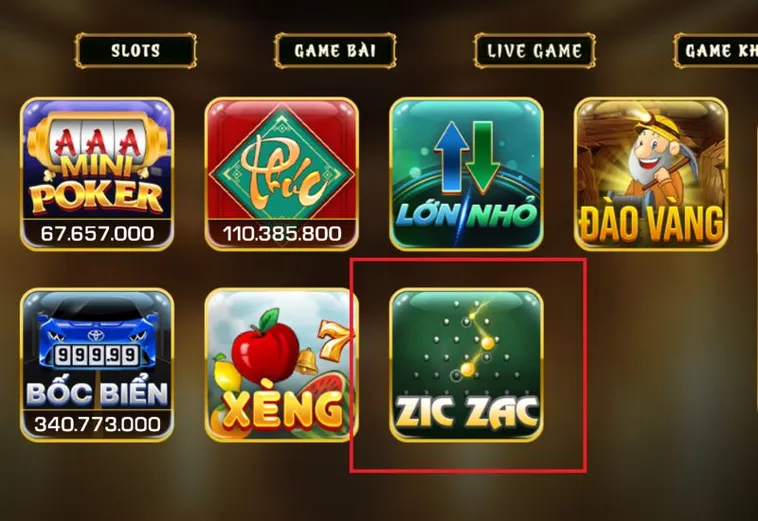 Hướng Dẫn Chơi Game Nhanh ZicZac Tại 12Bet Thắng Nhanh